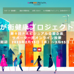 第８回公募企画「PRビジュアルコンテスト」サポーター賞投票開始！